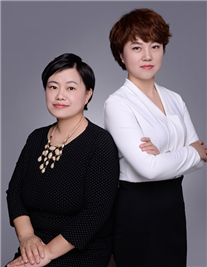 孙飞、佘艳律师照片